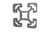 BSB Profil 40x40 leicht Nut 10