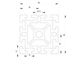 BSB Profiel 90x90 zwaar nut 10