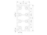 BSB Profil 90x180 leicht Nut 10