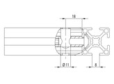 BSB Snelklemconnector Nut 8  verticale hamer met O-ring  0   ESD