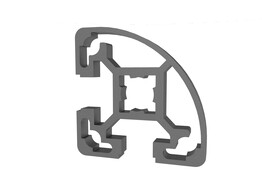 BSB profile 40x40 R nut 10