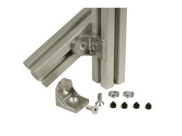 BSB R-Winkel 40x43x43 Nut 10 mit Bef.-Satz