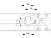 ISB Snelklemconnector Nut 8 met verdraaibeveiliging