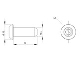 BSB Vis S6X16-T25 ESD
