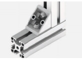 ISB Hoek 40x40 Nut 8 met bevestigingsset
