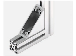 ISB bracket 40x80 Nut 8 with Fastening kit