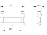 ISB Boutconnectorset Nut 8 O14x80 ESD