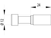 ISB Kit de raccordement automatique rainure 8  vis M8