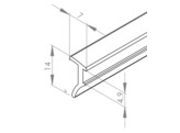 ISB Sealing profile Nut 8 S 4-6mm  Nut 10 S 6-8mm  grey