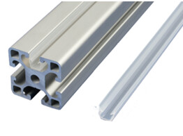 ISB Cover-and Closure profile Nut 8 transparent  S 4-6 mm  L 2000mm