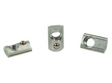 ISB Slot nut 5 M5 with stay  swivelling with ball