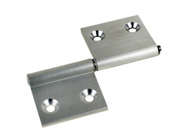 ISB Hinge Nut 8 AL 50x80 internal right