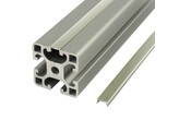 ISB Cover profile Nut 8 PA light grey L 2000mm
