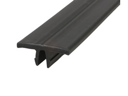 ISB Bande de glissement rainure 8 antistatique  L 2000mm noir