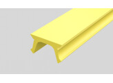 ISB Abdeckprofil 8 PP gelb  L  2000