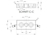 BSB Transport- en voetplaat ZN 40x80 Nut 10 M16 verzinkt ESD