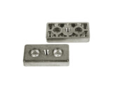 BSB Transport- en voetplaat ZN 40x80 Nut 10 M16 verzinkt ESD