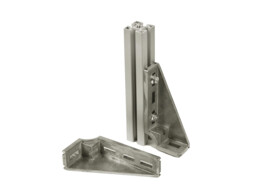 BSB Foundation bracket left 30x120  Ral7037 ESD