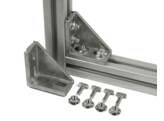 BSB Hoek 40x80 Nut 10 met bevestigingsset ESD