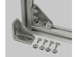 BSB bracket 45x90 Nut 10 with Fastening kit ESD