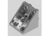 BSB Hoek 80x80 Nut 10 met bevestigingsset ESD