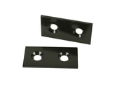 BSB Connecting plate Nut 10 45x90x5  black coated
