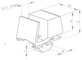 BSB Clamping block Nut 8 30
