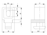 BSB Variofix-Block Nut 10  black