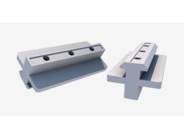 BSB POM Slider centrally Nut 10/groove 10