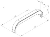 UNI Abdeckkappe Handgriff PA 160