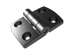 BSB Hinge 40x40 Nut 10  aluminium