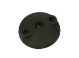 UNI Voetplaat PA O80 met boutgaten en anti slip