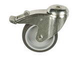 UNI Caster O75 with bolt hole O13 and brake