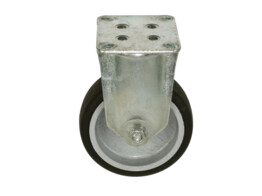 UNI Fixed wheel O125 with mounting plate