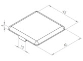 BSB Abdeckkappe 45x45