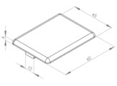 BSB Abdeckkappe 45x60