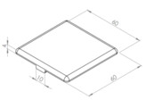 BSB Abdeckkappe 60x60