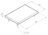 BSB Abdeckkappe 60x90