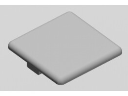 BSB Abdeckkappe 45x45 signalgrau