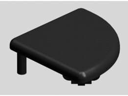BSB Cover cap profile 30x30 Nut 8