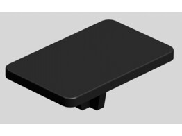 BSB Cover cap profile 19x30 Nut 8  t 2mm
