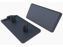 BSB Cover cap profile 30x60 Nut 8