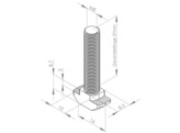 BSB Hamerbout Nut 10 M8x40 ESD