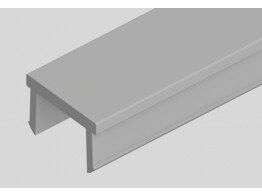 Abdeckprofil 10 signalgrau  L   2000