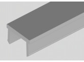 BSB Abdeckprofil 10 aluminium farbe  L 2000