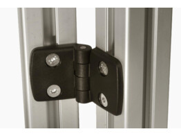 BSB Hinge Plastic 45/45 with Fastening kit
