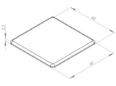 ISB Abdeckkappe 6 60x60