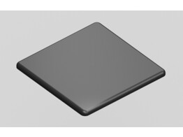 ISB Cover cap profile 60x60 Nut 6