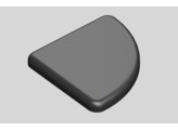 ISB Capuchon de Profile r30-90  rainure 6
