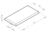 ISB Abdeckkappe 6 30x60